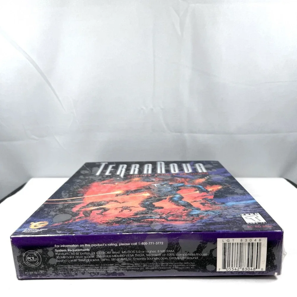 1996 Terra Nova: Strike Force Centauri Big Box New PC Game Cd-rom / New / Sealed